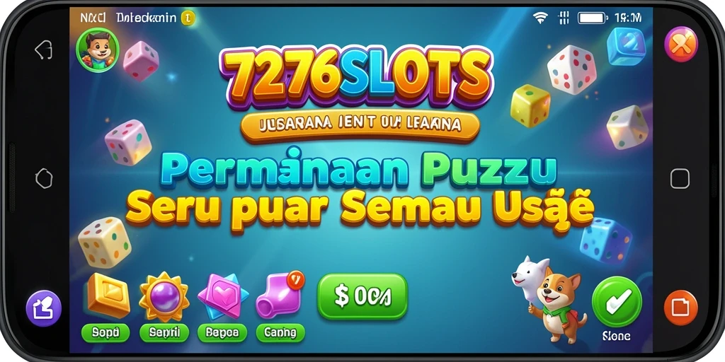 Screenshot 7276SLOTS menampilkan gameplay menantang dan grafis yang menarik.