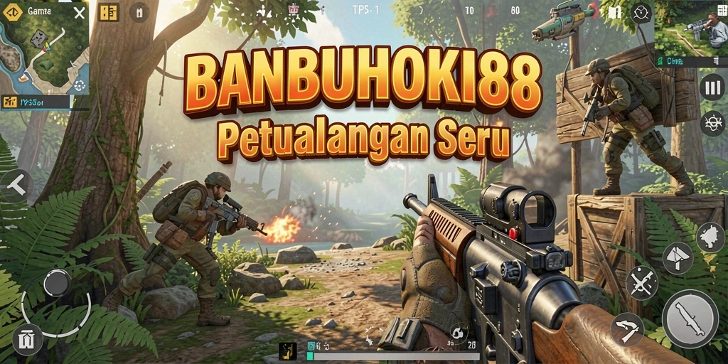 Tampilan gameplay seru dalam BANBUHOKI88 saat beraksi.