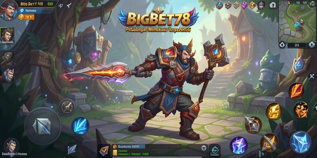 Tampilan gameplay seru dan dinamis dalam BIGBET78.
