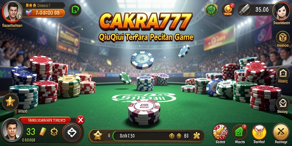 Tampilan gameplay QiuQiu di CAKRA777 yang seru dan menantang.