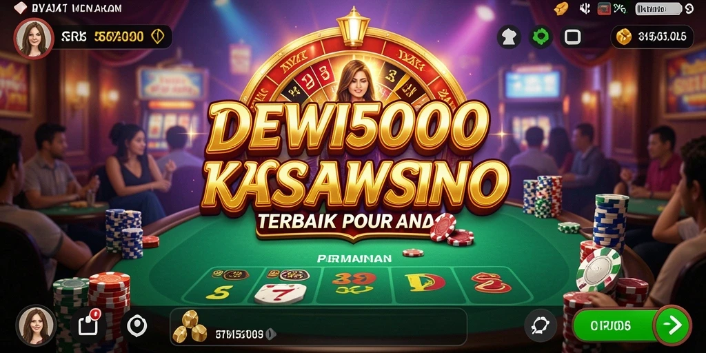 Tampilan menawan dari gameplay DEWI5000 yang penuh aksi.