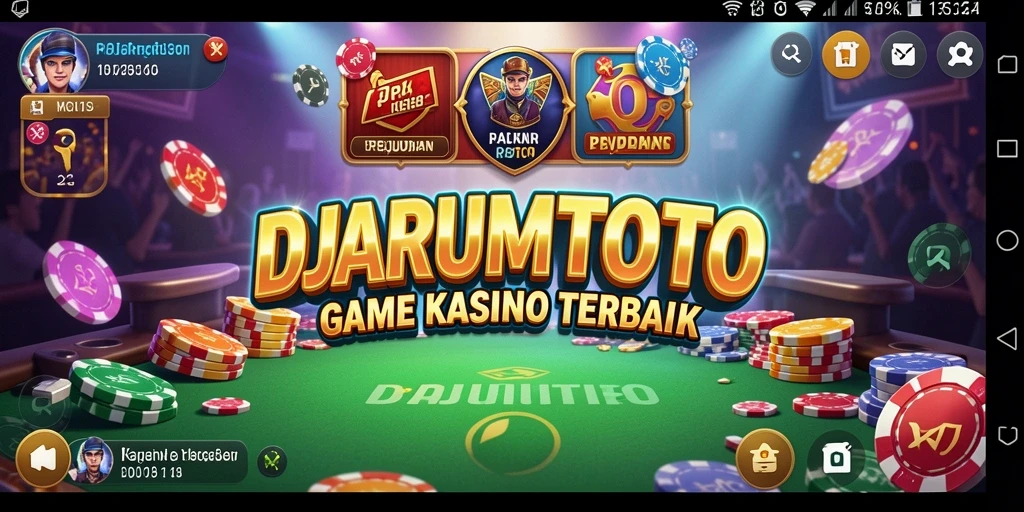 Tampilan gameplay DJARUMTOTO dengan grafik memukau dan permainan yang seru.