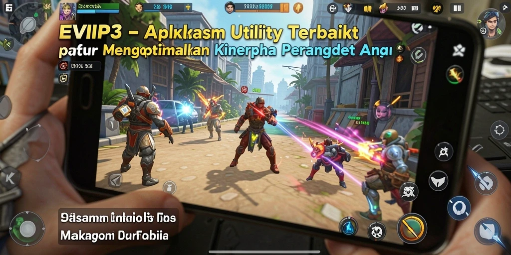 Tangkapan layar EVIP3 menunjukkan antarmuka yang sederhana dan efektif untuk pengguna.