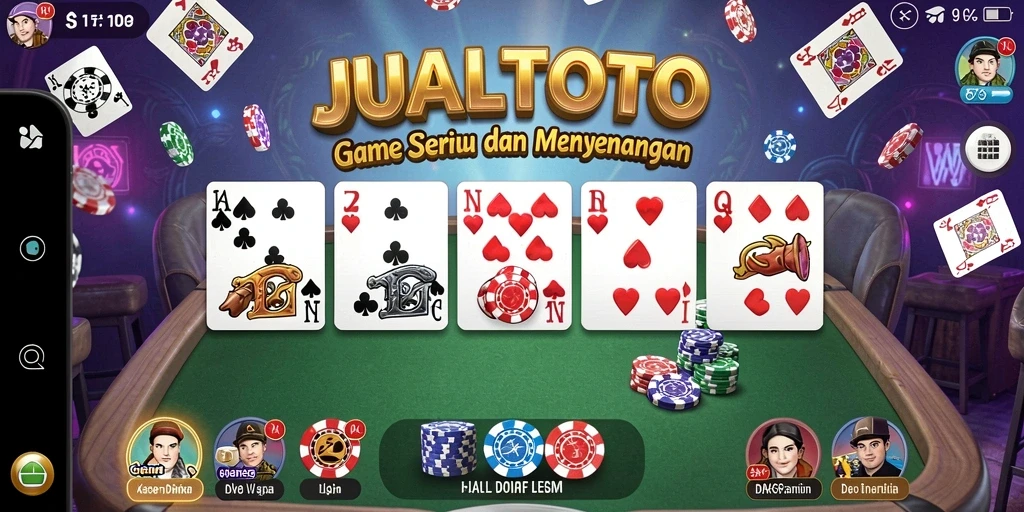 Tampilan gameplay JUALTOTO yang seru dan interaktif.