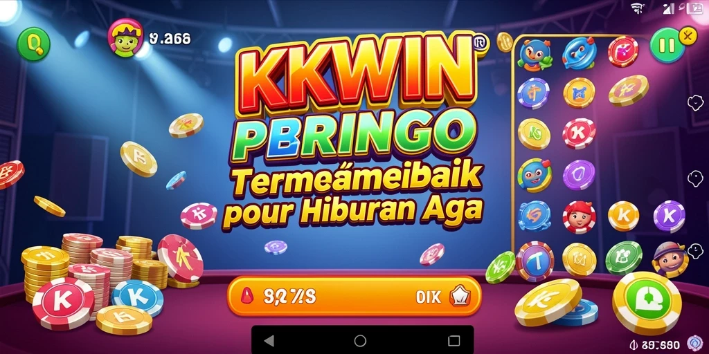 Screenshot KKWIN yang menunjukkan gameplay Bingo yang seru.