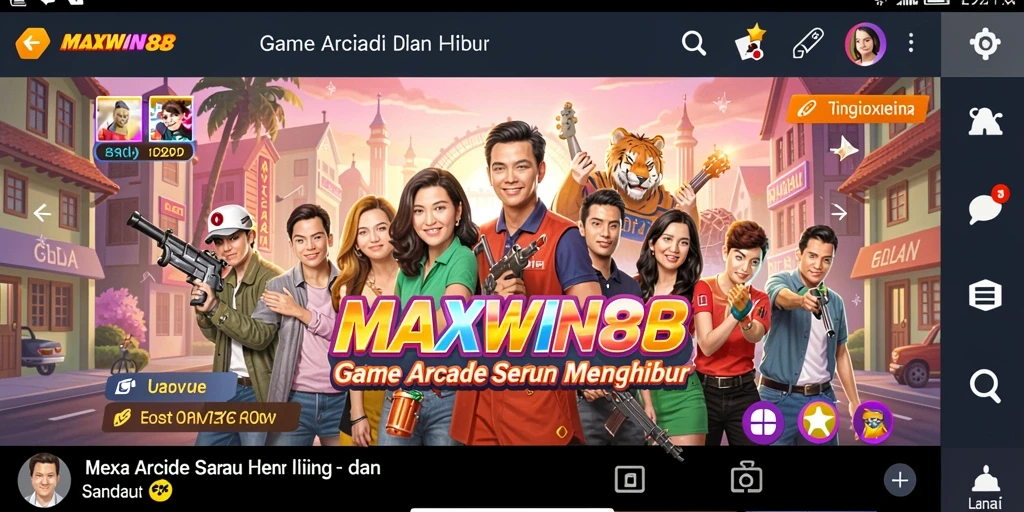 Tampilan gameplay <strong>MAXWIN88</strong> yang seru dan dinamis.