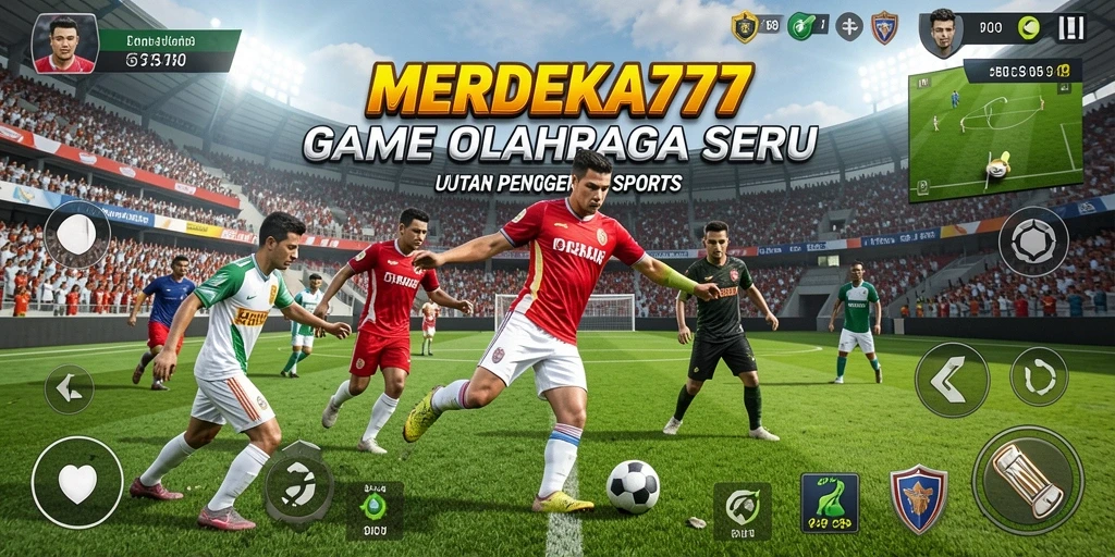 Tampilan gameplay seru dalam MERDEKA777 yang memukau.