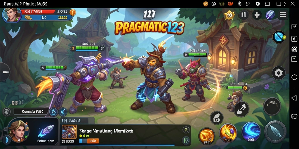 Screenshot PRAGMATIC123 menampilkan gameplay simulasi yang menarik.