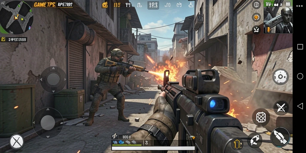 Screenshot gameplay RP6789 yang menunjukkan aksi menegangkan.