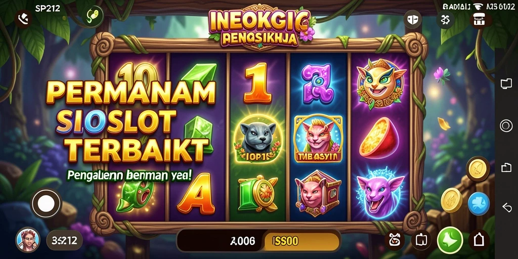 Tampilan menarik dari gameplay SP212 yang mendebarkan dan berwarna-warni.
