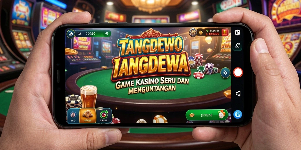 Tampilan gameplay TANGANDEWA yang menarik dan interaktif di kasino.