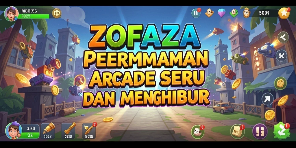 Tampilan screenshot dari gameplay seru ZOFAZA.